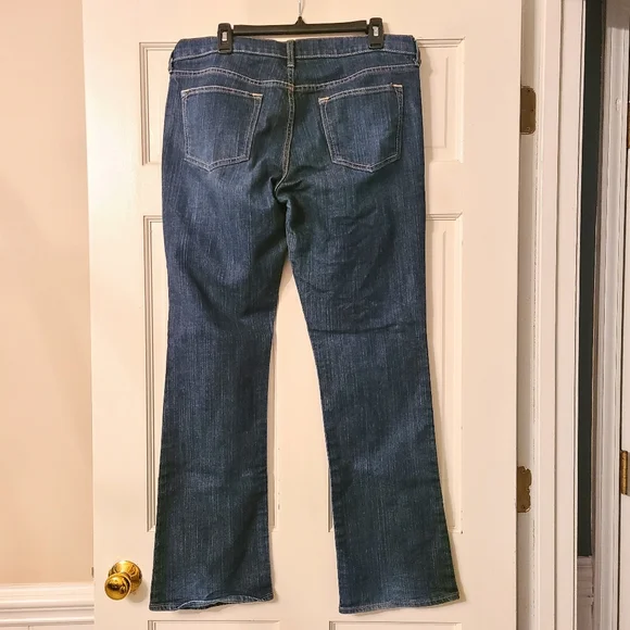 Old Navy "The Diva" Blue Denim Bootcut Leg Jeans Size 14 Long - Picture 6 of 6